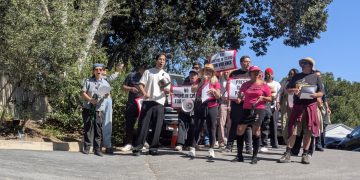 The first protest at René Redzepi’s Noma pop-up at the Paramour Estate (Video)